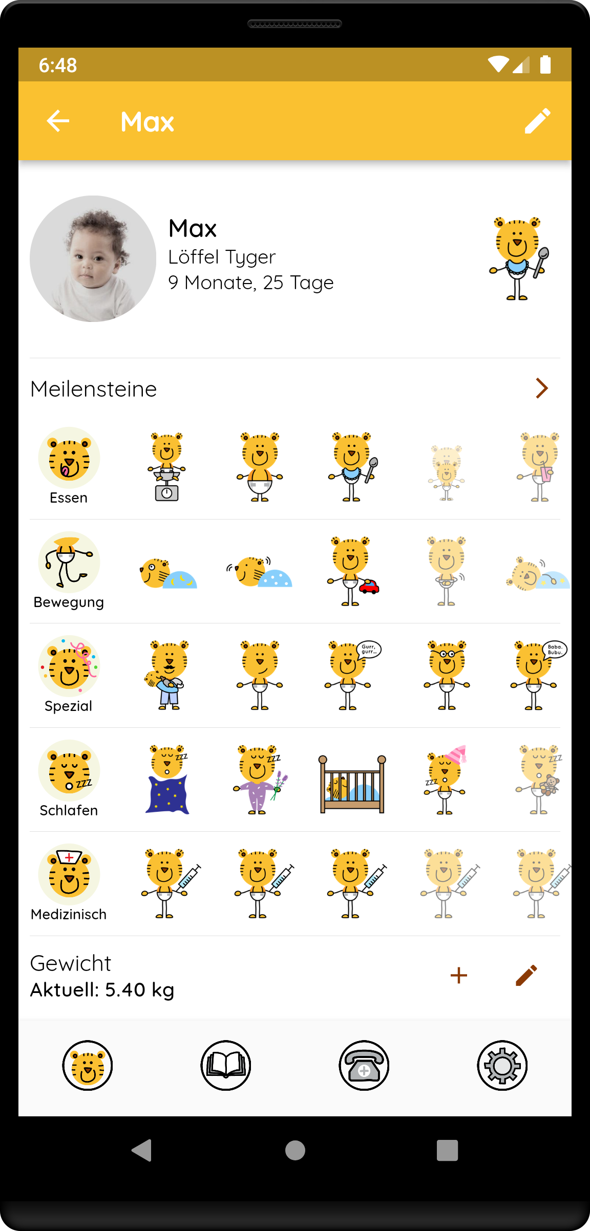 Baby Tyger goes Android!
